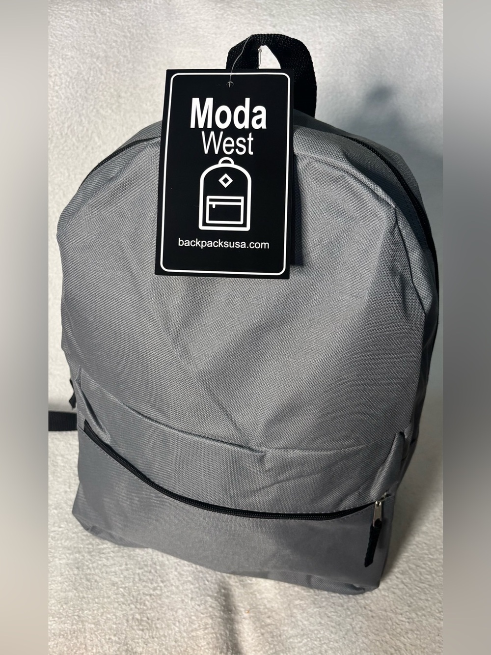 Moda West Gray Everyday Men's Backpack